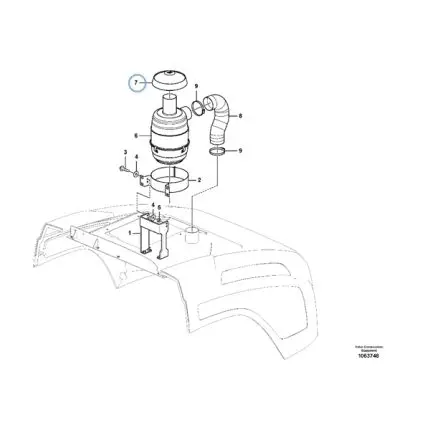 VMPG-111720 - VOE 15205094 - Rain cap | VMP Spares