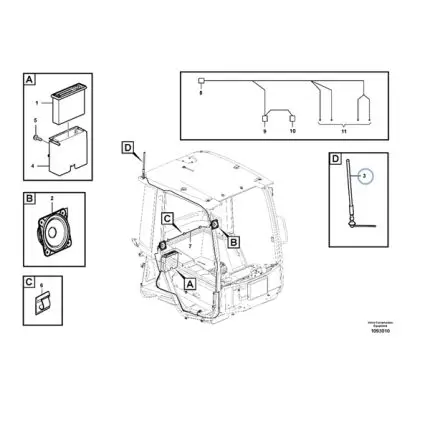 VMPG-117198 - VOE 15214310 - Antenna | VMP Spares