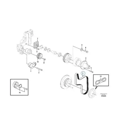 VMPG-122419 - VOE 17226029 - V-ribbed belt | VMP Spares