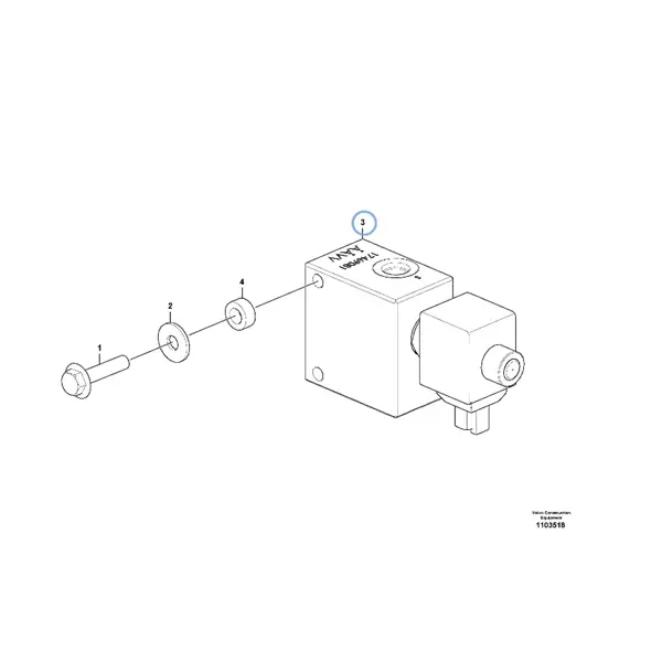 VMPG-122201 - VOE 17501886 - Solenoid coil | VMP Spares