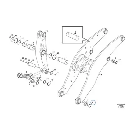 VMPG-133918 - VOE 11108603 - Scraper ring | VMP Spares