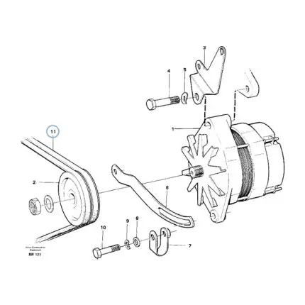 VMPG-128352 - VOE 11117427 - V-belt | VMP Spares