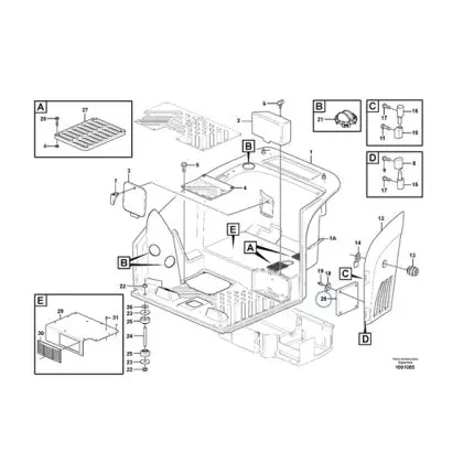 VMPG-126963 - VOE 15616703 - Air cleaner | VMP Spares