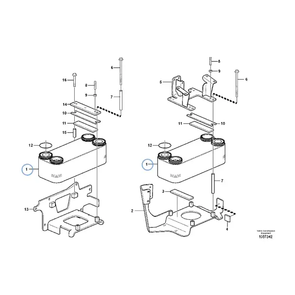 VOE11033628_1 VMPG-146730 - VOE 11033628 - Heat exchanger | VMP Spares