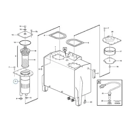 VMPG-145217 - VOE 11410469 - Filter housing | VMP Spares