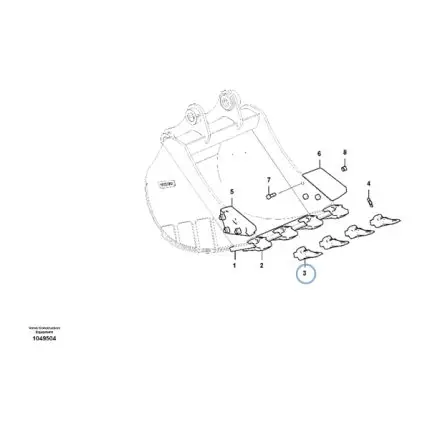 VMPG-145317 - VOE 14524192 - Tooth | VMP Spares