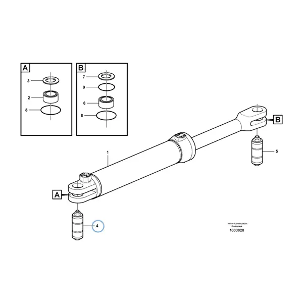 VOE11059701_1 VMPG-147986 - VOE 11059701 - Pin | VMP Spares
