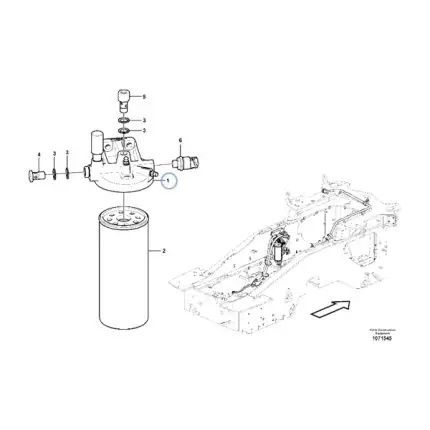VMPG-149090 - VOE 11128033 - Filter housing | VMP Spares