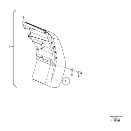VMPG-156968 - VOE 11174775 - Mudguard widener | VMP Spares