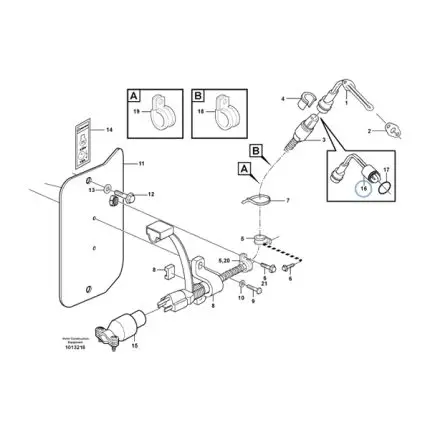 VMPG-154402 - VOE 11411120 - Engine heater | VMP Spares