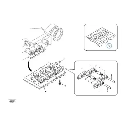 VMPG-152249 - VOE 14628981 - Track chain | VMP Spares