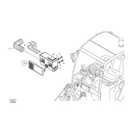VMPG-174166 - VOE 11370302 - Air filter | VMP Spares