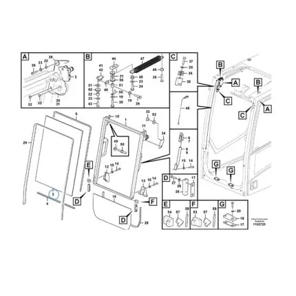VMPG-170442 - VOE 15108848 - Window pane | VMP Spares