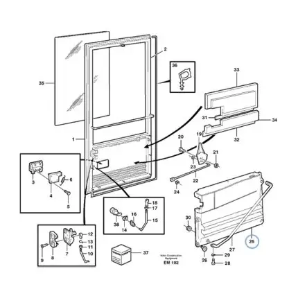 VMPG-180328 - VOE 11104740 - Door panel | VMP Spares