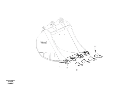 VMPG-187285 - VOE 14526510 - Tooth | VMP Spares
