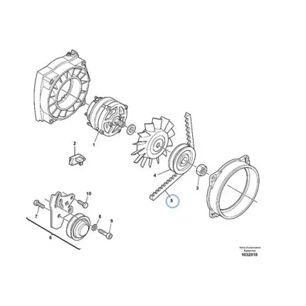 VMPG-186558 - ZM 2900493 - V-belt | VMP Spares