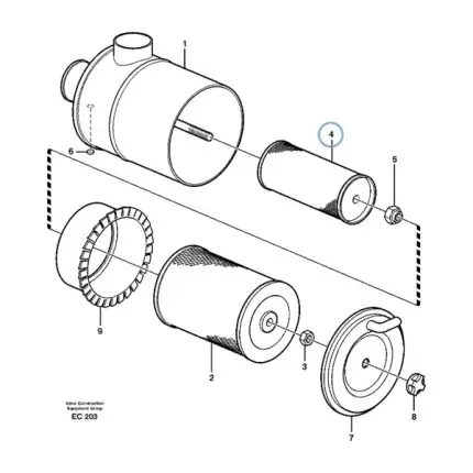 VMPG-215771 - VOE 11110150 - Safety filter | VMP Spares