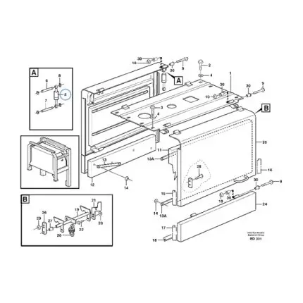 VMPG-224980 - VOE 11019023 - Gas spring | VMP Spares