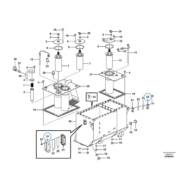 VOE11114439_1 VMPG-234166 - VOE 11114439 - Housing | VMP Spares
