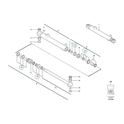 VMPG-233611 - VOE 11988358 - Sealing kit | VMP Spares