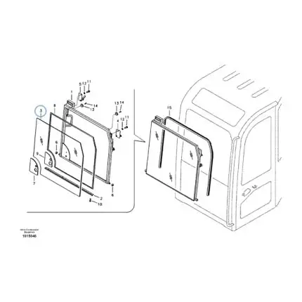 VMPG-228622 - VOE 14519494 - Glass | VMP Spares