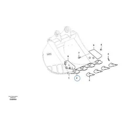 VMPG-234844 - VOE 14522962 - Adaptateur | VMP Pièces de rechange