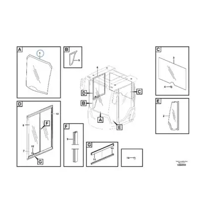 VMPG-232938 - VOE 15079714 - Windscreen | VMP Spares