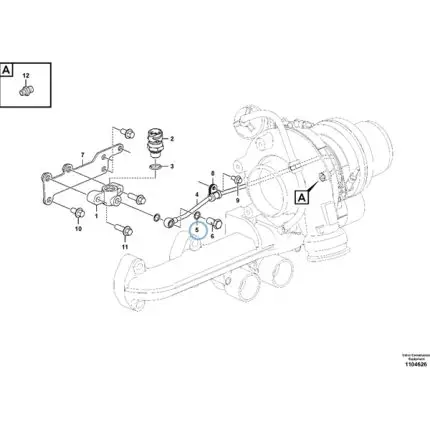 VMPG-229662 - VOE 11996093 - End plate | VMP Spares