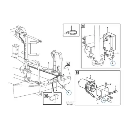 VMPG-249062 - VOE 11115306 - Suction hose | VMP Spares