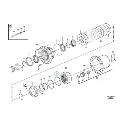 VMPG-248077 - VOE 11704999 - Back-up ring | VMP Spares