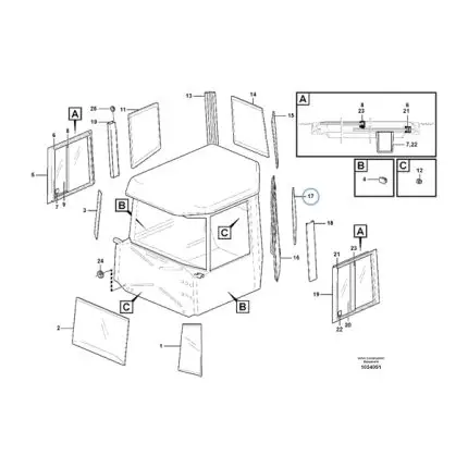 VMPG-268178 - VOE 11064040 - Window | VMP Spares