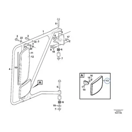 VMPG-263715 - VOE 11121365 - Kerb observation mirror | VMP Spares
