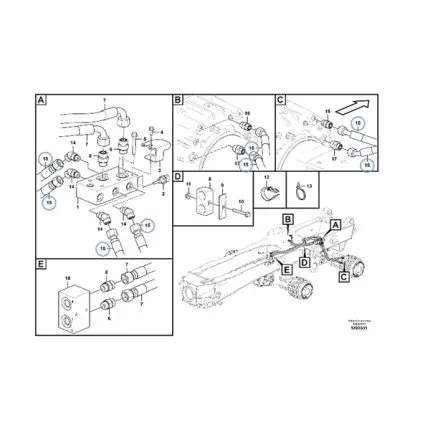 VMPG-265978 - VOE 17444856 - Hose assembly | VMP Spares