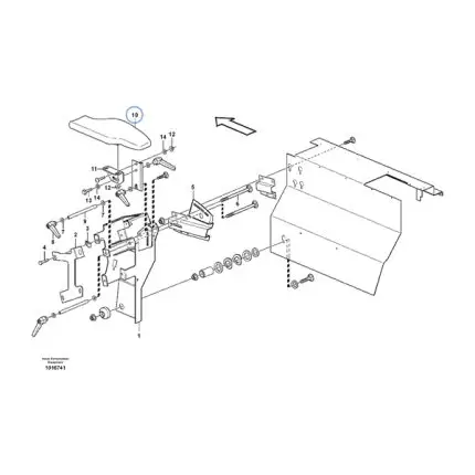 VMPG-277516 - VOE 11164348 - Arm rest | VMP Spares