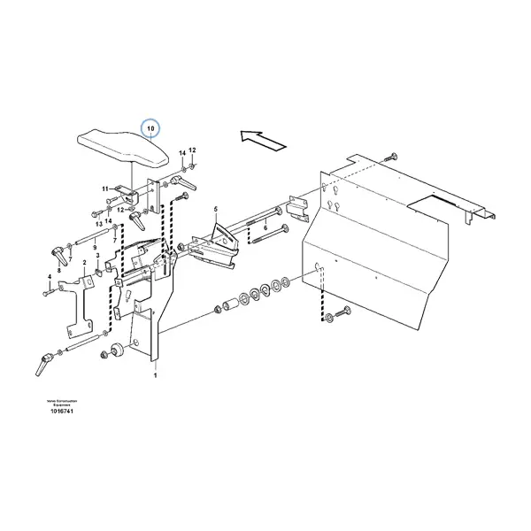 VMPG-277516 - VOE 11164348 - Arm rest | VMP Spares