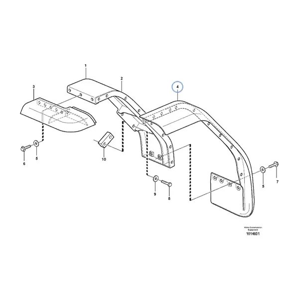 VOE11174800_1 VMPG-273940 - VOE 11174800 - Mudguard widener | VMP Spares