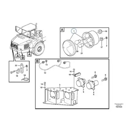 VMPG-290991 - VOE 11112604 - Position lamp | VMP Spares