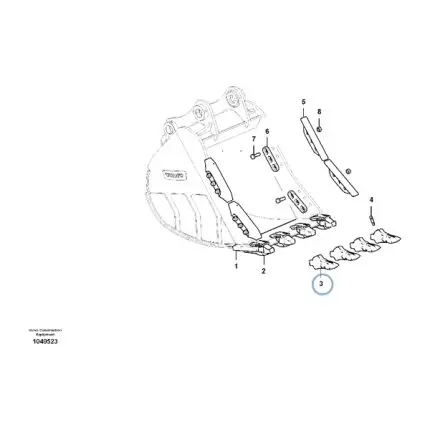 VMPG-300823 - VOE 14624279 - Tooth | VMP Spares