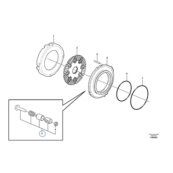 VMPG-298155 - VOE 15010424 - Adjusting device | VMP Spares