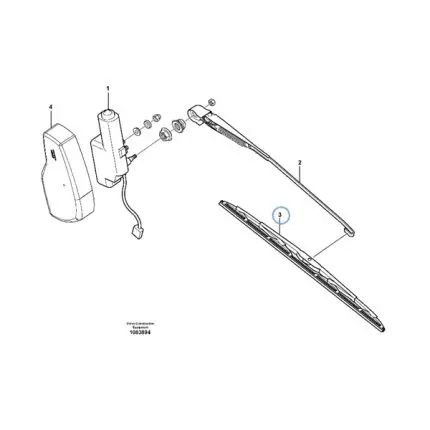 VMPG-301697 - VOE 15089407 - Wiper blade | VMP Spares