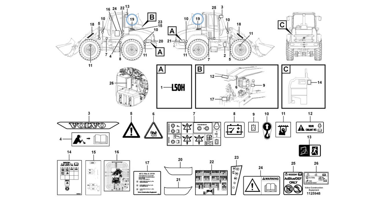 VOE15207280_2 VMPG-291673 - VOE 15207280 - Decal | VMP Spares