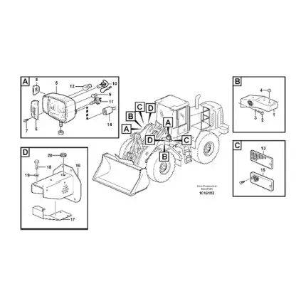 VMPG-310944 - VOE 11170063 - Headlamp | VMP Spares