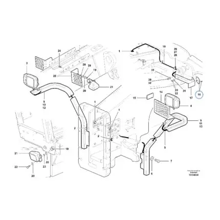 VMPG-307523 - VOE 11170068 - Side marking lamp | VMP Spares