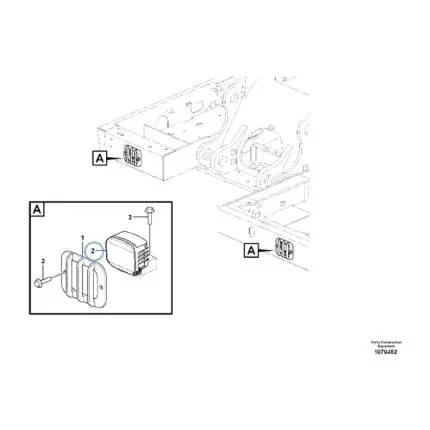 VMPG-312164 - VOE 14709938 - Work lamp | VMP Spares