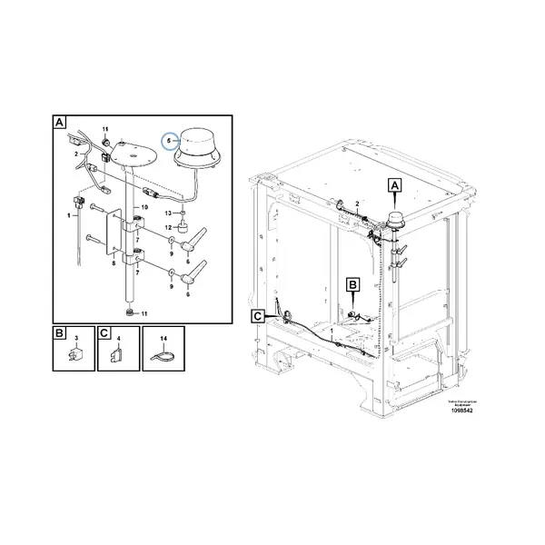 VMPG-311925 - VOE 16306911 - Warning flasher | VMP Spares