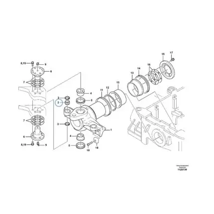 VMPG-310669 - VOE 183433 - Spherical plain bearing | VMP Spares