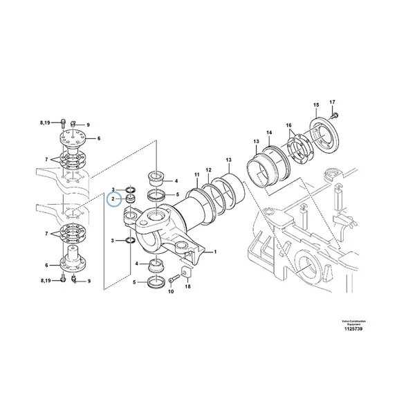 VMPG-310669 - VOE 183433 - Spherical plain bearing | VMP Spares