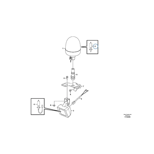 VMPG-188792 - 1987302801 Bulb BOSCH | VMP Spares