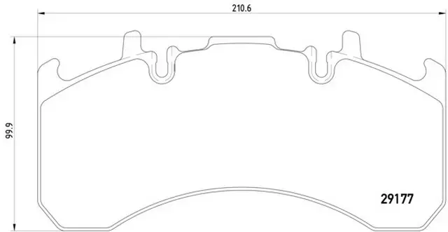 VMPG-19206 - 2917705 Brake Pad | VMP Spares
