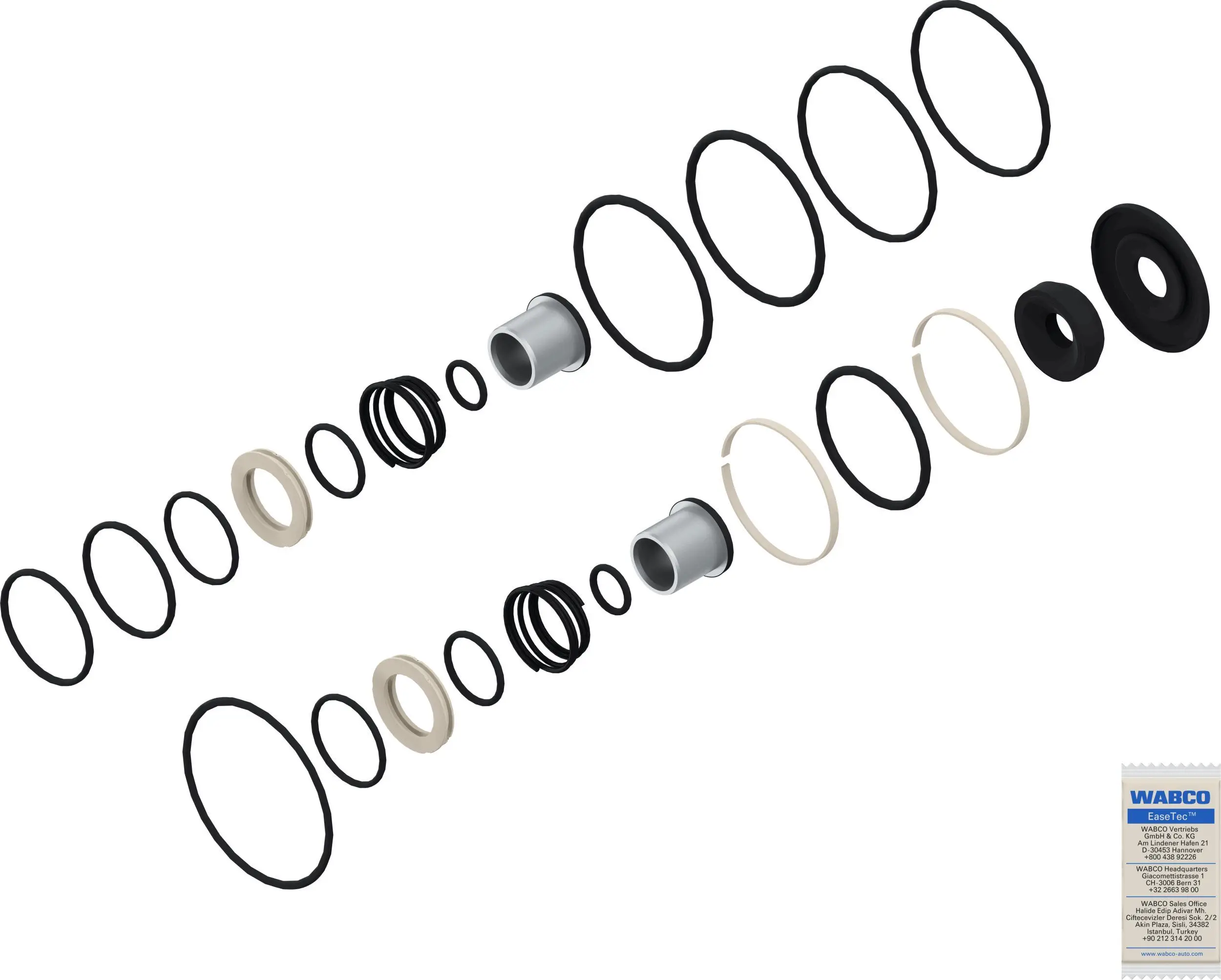 VMPG-105822 - 4613150052 Brake Pedal Valve Rep.Kit WABCO | VMP Spares